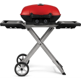 TravelQ™ 285X Portable Propane Gas Grill and Scissor Cart